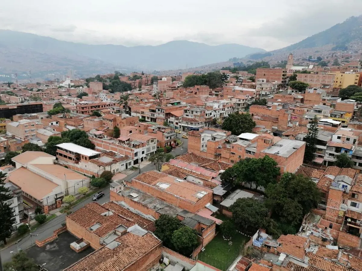 Апартаменты Apartamento Vistas Lindas Cerca Centro Медельин Колумбия